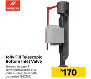 Wirquin Jolly Fill Telescopic Bottom Inlet Valve