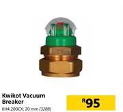 Kwikot Vacuum Breaker