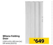 Milano Folding Door-2032m (h) x 813mm (w)