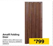 Amalfi Folding Door-2032m (h) x 813mm (w)