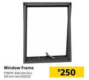 Window Frame F7NE1P-654mm (h) x 533mm (w)