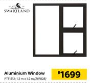 Swartland Aluminium Window PTT1212-1.2m x 1.2m