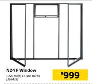 ND4 F Windows-1.220m (h) x 1.486m (w)