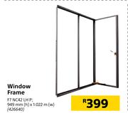 Window Frame F7 NC42 LH P-949mm (h) x 1.022m (w)