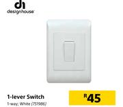 Designhouse 1-Lever Switch