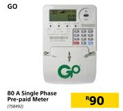Go 80A Single Phase Pre-Paid Meter