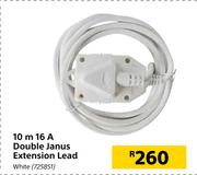 10m 16A Double janus Extension Lead
