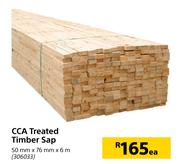 CCA Treated Timber Sap 50mm x 76mm x 6m-Each