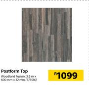 Postform Top (Woodland Fusion)