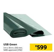 USB Green 3m x 30m x 250mm