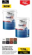 Fired Earth Damp X Hydro Force Waterproofing With Membrane-5Ltr Each