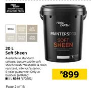 Fired Earth Soft Sheen-5Ltr