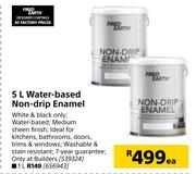 Fired Earth Water Based Non Drip Enamel-5Ltr Each