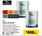 Fired Earth Gloss Enamel-5Ltr Each