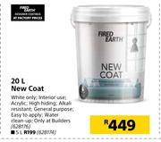 Fired Earth New Coat-5Ltr