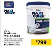 Dulux Maxi Cover Wall & Ceiling-5Ltr