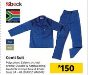 Beck Conti Suit 