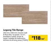Legong Tile Range-250mm x 500mm Per Sqm
