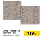 Lanco Terrazzo Slip Resistant Tiles-500mm x 500mm Per Sqm