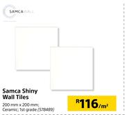 Samca Shiny Wall Tiles-200mm x 200mm Per Sqm