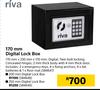 Riva 170mm Digital Lock Box