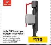 Wirquin Jolly Fill Telescopic Bottom Inlet Valve