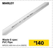Marley Waste E-Spec PVC Pipe 