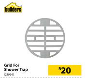 Builders Grid For Shower Trap