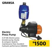 Gransa Electric Press Pump