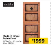 Dortello Studded Single Stable Door-2032m (h) x 813mm (w)