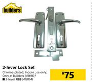 Builders 3 Lever Lock Set