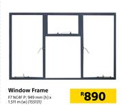 Window Frame F7 NC4F P-949mm (h) x 1.511m (w)