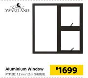 Swartland Aluminium Window PTT1212-1.2m x 1.2m