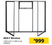 ND4 F Window-1.220m (h) x 1.486m (w)