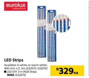 Eurolux LED Strips-400mm x 0.5m Each