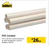 Builders PVC Conduit-4m x 20mm Each