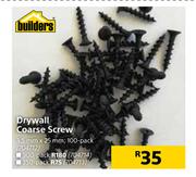 Builders Drywall Coarse Screw-3.5mm x 25mm
