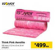 Isover Think Pink Aerolite-135mm x 1.2m x 5m Each