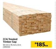 CCA Treated Timber SAP-50mm x 76mm x 6m Each