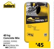 Builders Mortar Mix-40Kg