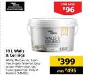 Fired Earth 10L Walls & Ceilings