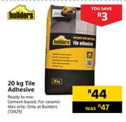 Builders 20kg Tile Adhesive