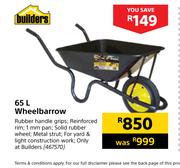 Builders 65L Wheelbarrow