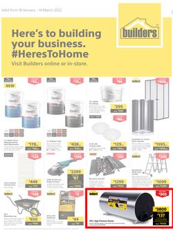 Builders Inland : Here's To Building Your Business (18 January - 14 March 2022), page 1