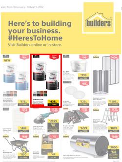 Builders Inland : Here's To Building Your Business (18 January - 14 March 2022), page 1