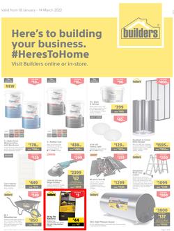 Builders Inland : Here's To Building Your Business (18 January - 14 March 2022), page 1
