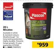 Plascon 20L Micatex
