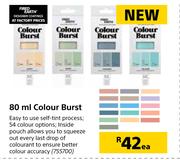 Fired Earth 80ml Colour Burst-Each