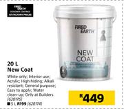 Fired Earth New Coat-5Ltr