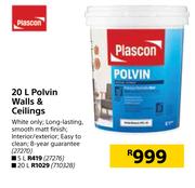 Plascon Polvin Walls & Ceilings 27276-5Ltr